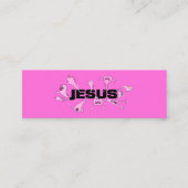 Cartes d'écriture de Jésus effrayant (Devant)