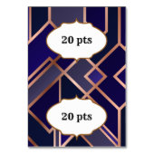 Cartes d'écriture du concepteur avec points (Dos)