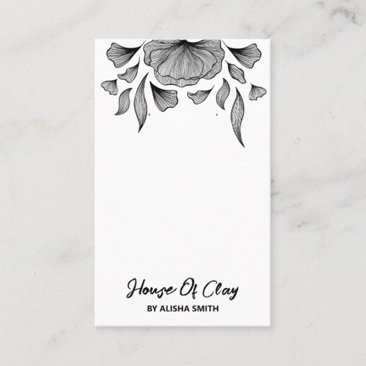 Cartes d'emballage d'art moderne blanc (Devant)