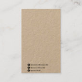 Cartes d'emballage pour accessoires d'apprentissag (Dos)