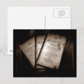 Cartes d'embarquement du RMS Titanic (Devant / Derrière)