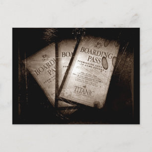 Cartes d'embarquement du RMS Titanic