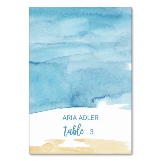 Cartes d'emplacement de l'aquarelle de sable et d' (Par défaut)