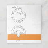 Cartes d'emplacement des moutons (Extérieur déplié)