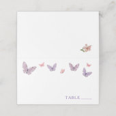 Cartes d'emplacement Papillon (Extérieur déplié)