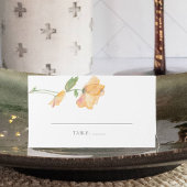 Cartes d'emplacement pour les fleurs de croustille