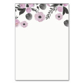 Cartes d'enceinte Mariage à l'aquarelle violette (Dos)