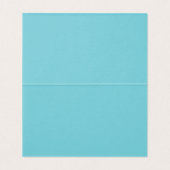 Cartes d'endroit d'aquarelle de sirène (Intérieur déplié)