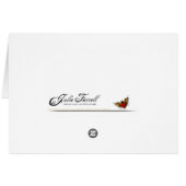 Cartes d'endroit de Muerte WeddingTable de crâne (Dos Horizontal)