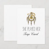 Cartes d'engagement de piège (Devant / Derrière)