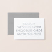 CARTES D'ENSEMBLE DE FAVEUR mariage, IMPRIMATION D (Devant avec enveloppe)