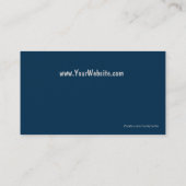 Cartes d'entreprise de construction (Dos)