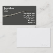 Cartes d'entreprise de construction (Devant / Derrière)