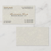 Cartes d'entreprise de construction (Devant / Derrière)