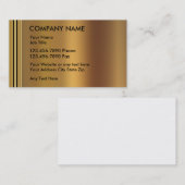 Cartes d'entreprise de construction (Devant / Derrière)