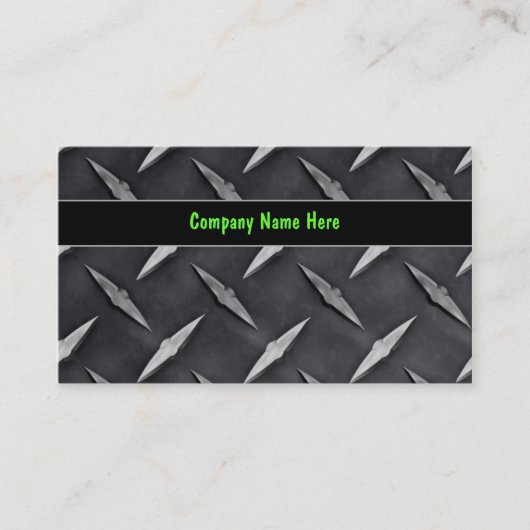 Cartes d'entreprise de construction (Devant)