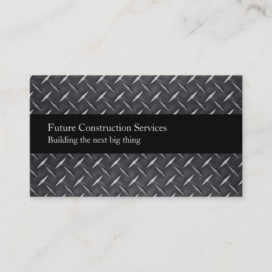 Cartes d'entreprise de construction (Devant)