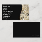 Cartes d'entreprise de construction (Devant / Derrière)