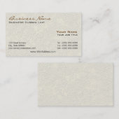 Cartes d'entreprise de construction (Devant / Derrière)