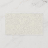 Cartes d'entreprise de construction (Dos)