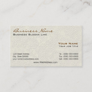 Cartes d'entreprise de construction