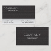 Cartes d'entreprise de construction (Devant / Derrière)