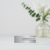 Cartes d'entreprise de construction (Debout devant)