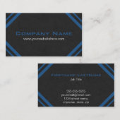 Cartes d'entreprise de construction dans (Devant / Derrière)