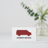 Cartes d'entreprise de services de messager (Debout devant)