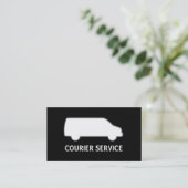 Cartes d'entreprise de services de messager (Debout devant)