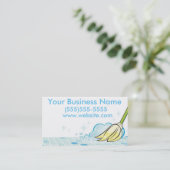 Cartes d'entreprise de services de nettoyage (Debout devant)