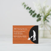 Cartes d'entreprise de services de plancher (Debout devant)