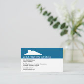 Cartes d'entreprise de services de toiture (Debout devant)