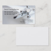 Cartes d'entreprise de services de tuyauterie (Devant / Derrière)