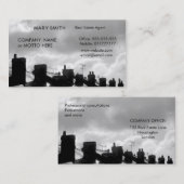 Cartes d'entreprise immobilière (Devant / Derrière)
