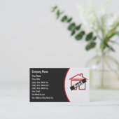 Cartes d'entreprise immobilière (Debout devant)