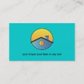 Cartes d'entreprise immobilière (Dos)