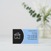 Cartes d'entreprise immobilière (Debout devant)