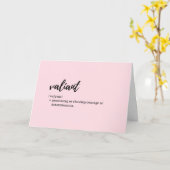 Cartes d'entretien - Définition du valide (Fleur jaune)