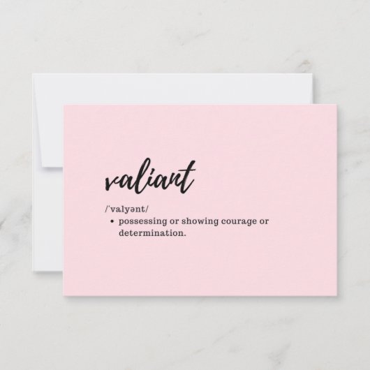 Cartes d'entretien - Définition du valide (Devant)