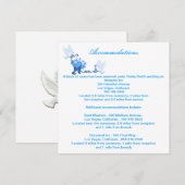 Cartes d'enveloppe personnalisées Dove (Devant / Derrière)