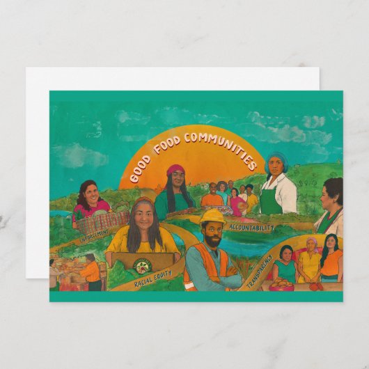 Cartes des bonnes communautés alimentaires (Devant / Derrière)