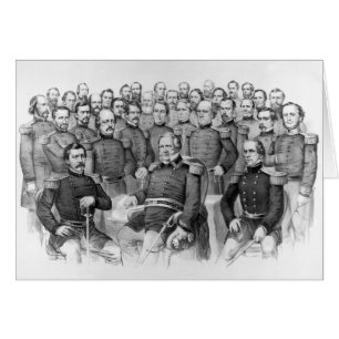 Cartes des généraux de guerre civile de l'Union