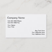 Cartes des véhicules à moteur d'entreprise de (Dos)