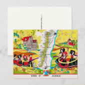 Cartes des vins d'Alsace par millésime (Devant / Derrière)