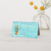 Cartes d'Escort Aiguilles Bleues Rustiques Hawaiie (Devant)