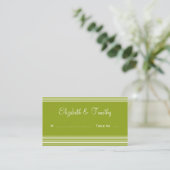 Cartes d'escorte mariage (Debout devant)