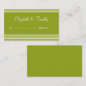 Cartes d'escorte mariage (Devant / Derrière)