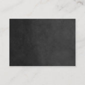 Cartes d'escorte Mariage à chaîne de charbon (Dos)