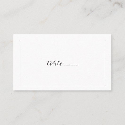 Cartes d'escorte Mariage Carolyna (Devant)